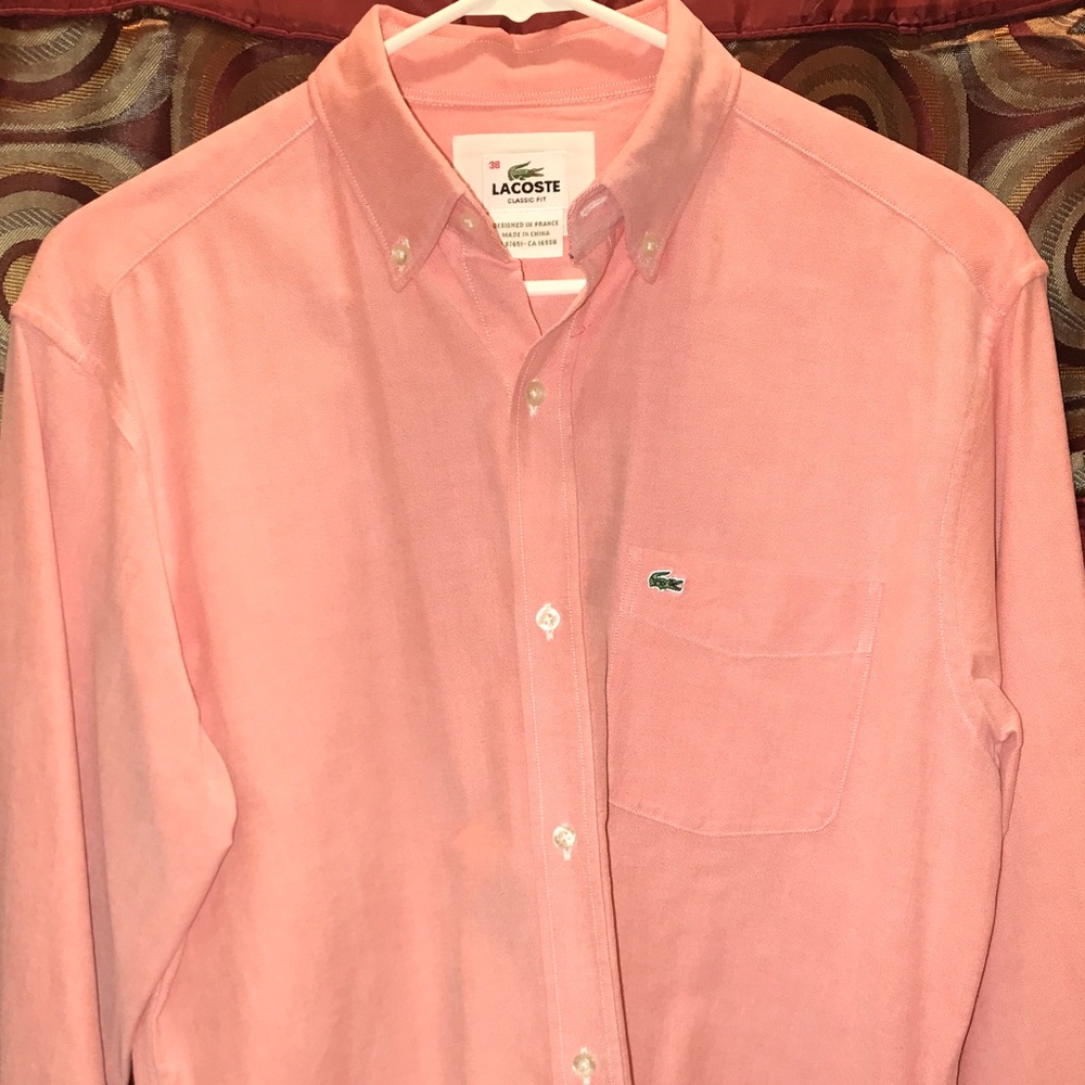 Men's Lacoste Classic Fit Oxford Shirt